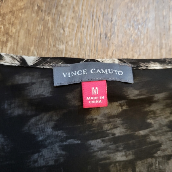 Vince Camuto faux wrap top - Picture 2 of 4